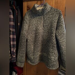 Women's Cozy Gray Teddy Jacket